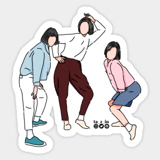 Reply 1988 Duk-Sun BFF Sticker